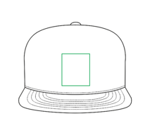 Snap-one cap, 100% polyester